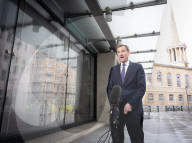 Guests depart Sunday with Laura Kuenssberg at the BBC, Broadcasting House, London, UK.