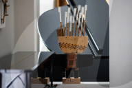 'A special bond between music and art': Bath piano shop turns old parts into palette