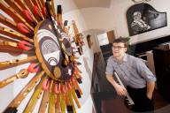 'A special bond between music and art': Bath piano shop turns old parts into palette
