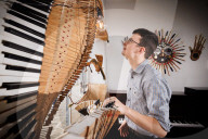 'A special bond between music and art': Bath piano shop turns old parts into palette