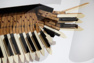 'A special bond between music and art': Bath piano shop turns old parts into palette