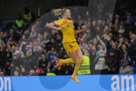 Women's Champions League semi-final, second leg match between Chelsea and FC Barcelona at Stamford Bridge, London, UK.