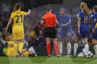 Women's Champions League semi-final, second leg match between Chelsea and FC Barcelona at Stamford Bridge, London, UK.