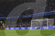 Women's Champions League semi-final, second leg match between Chelsea and FC Barcelona at Stamford Bridge, London, UK.