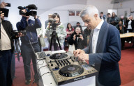 Sadiq Khan, Labour’s Mayor of London, on the campaign trail at Croydon Voluntary Action, West  Croydon, Surrey, UK.
