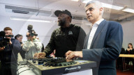 Sadiq Khan, Labour’s Mayor of London, on the campaign trail at Croydon Voluntary Action, West  Croydon, Surrey, UK.