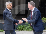 Sadiq Khan, Labour’s Mayor of London, on the campaign trail at Croydon Voluntary Action, West  Croydon, Surrey, UK.