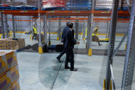 The Prime Minister Rishi Sunak holds a PM Connect at DHL