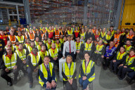 The Prime Minister Rishi Sunak holds a PM Connect at DHL