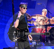 GEORGE THOROGOOD rocks the house at the Sandler Center  in Virginia Beach, Virginia  on 26 April 2024.