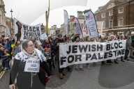 London Gaza protest: has row over 'openly Jewish' remark changed the march’s mood?