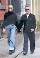 *EXCLUSIVE* John Mellencamp and girlfriend Kristin Kehrberg are seen walking hand-in-hand during a romantic stroll in NYC