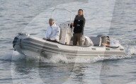 EXCLUSIVE: Andrea Bocelli Enjoys Time On His Yacht "Stella Del Nord" In Forte Dei Marmi - 30 Apr 2024