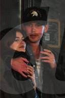 *EXCLUSIVE* Austin Butler and Kaia Gerber pack on the PDA during a night out at Via Carota in NYC