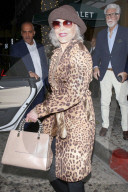 *EXCLUSIVE* Jane Fonda radiates chic in leopard-print trench at Cipriani in Beverly Hills