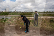 'England is hope': some say they will try again - despite Channel deaths.
Migrants attempt to cross Channel