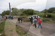 'England is hope': some say they will try again - despite Channel deaths.
Migrants attempt to cross Channel