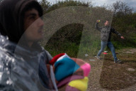 'England is hope': some say they will try again - despite Channel deaths.
Migrants attempt to cross Channel