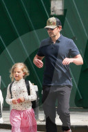 *EXCLUSIVE* Bradley Cooper and Daughter Lea share hand-in-hand stroll in New York