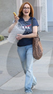EXCLUSIVE: Amy Yasbeck Is All Smiles While Seen Out Shopping In Beverly Hills, CA - 1 May 2024