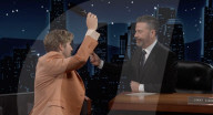 Ryan Gosling has smashing time on talk show