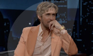 Ryan Gosling has smashing time on talk show