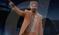 Ryan Gosling has smashing time on talk show