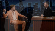 Ryan Gosling has smashing time on talk show