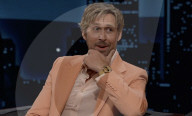 Ryan Gosling has smashing time on talk show