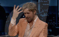 Ryan Gosling has smashing time on talk show