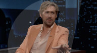 Ryan Gosling has smashing time on talk show
