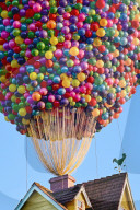 Balloon house from Pixar movie Up on Airbnb