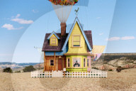 Balloon house from Pixar movie Up on Airbnb