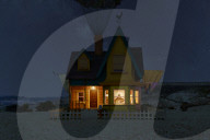 Balloon house from Pixar movie Up on Airbnb