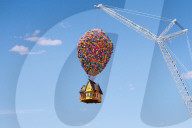 Balloon house from Pixar movie Up on Airbnb