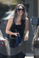 *EXCLUSIVE* Al Pacino's ex-girlfriend Noor Alfallah grabs some food in LA!