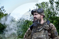 Ukrainian military's Steppe Wolves unit deployed in Zaporizhzhia