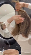 Jennifer Aniston's revealing hair care plug