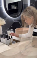 Jennifer Aniston's revealing hair care plug