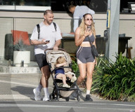 *EXCLUSIVE* Charlotte Crosby and Family Unwind on Cairns Esplanade Away From Aussie Shores Duties