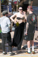 *EXCLUSIVE* Jessie J chills by the pool after her sold-out concert in Rio