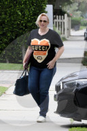 *EXCLUSIVE* Peace Offering? Rebel Wilson wears a designer 'love"tee shirt in Los Angeles