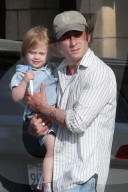 *EXCLUSIVE* Jeremy Allen White spotted shopping with his kids in Studio City