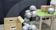Snail inspired robots swarm together for search and rescue