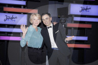 Exclusif - Brigitte Lahaie lors de l'enregistrement de l'émission "Chez Jordan de Luxe" à Paris