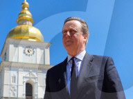 Foreign Secretary David Cameron visits Ukraine
