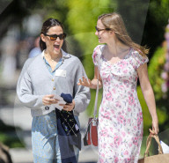 EXCLUSIVE - Jennifer Garner und Ben Affleck werden von Tochter Violet in Santa Monica begleitet