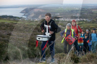 Bolster the Cornish giant stars in clifftop pageant - in pictures