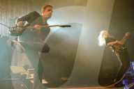 Alison Mosshart Jamie Hince from The Kills performing at Olympia in Paris