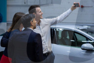 The Prime Minister Rishi Sunak visits Wayve Technologies